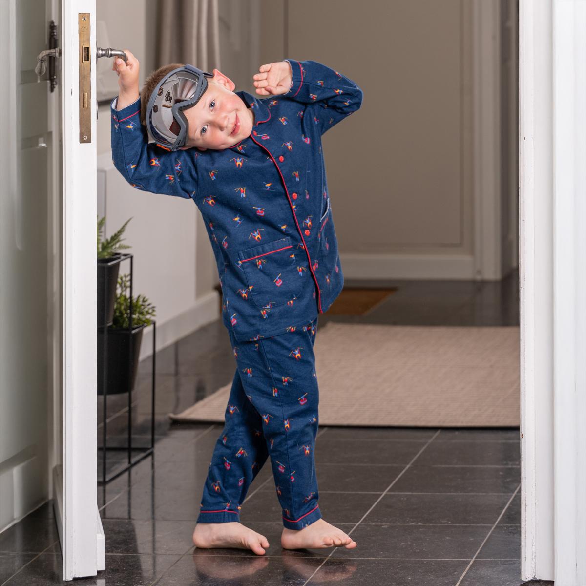 Pyjama flannelle - Kid - Bleu