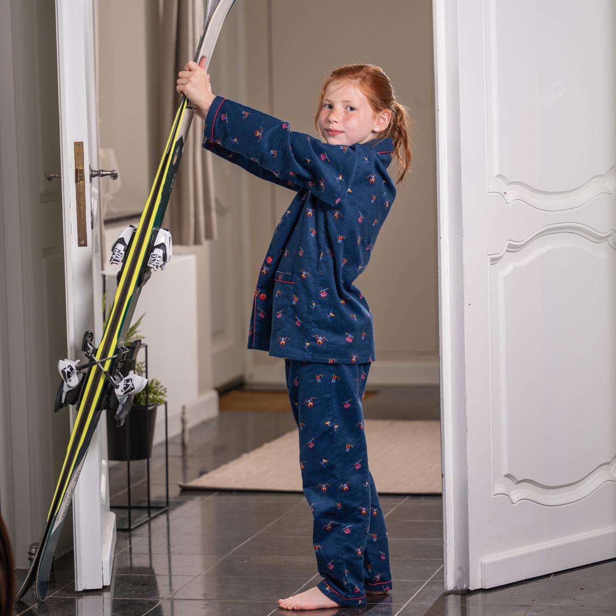 Pyjama flannelle - Kid - Bleu
