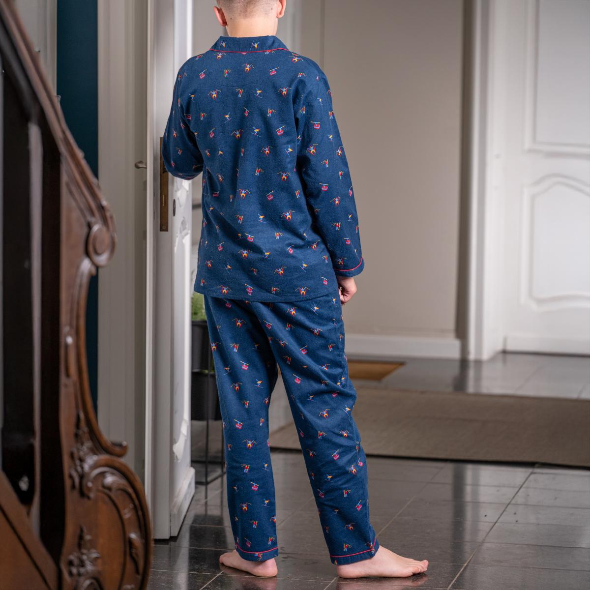 Pyjama flannelle - Kid - Bleu
