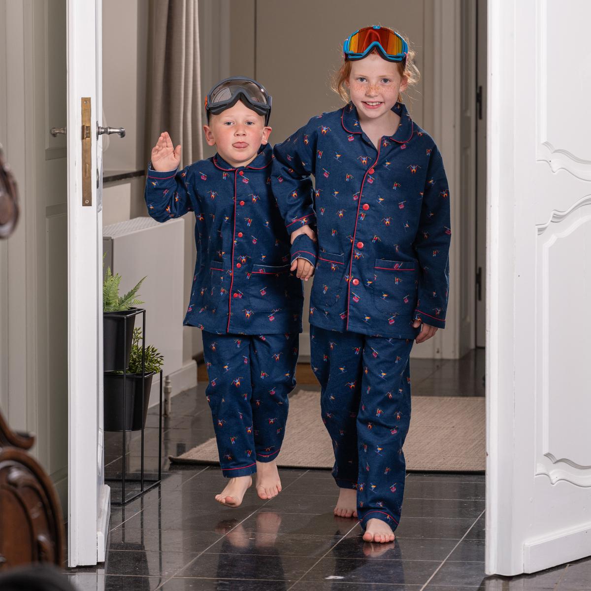 Pyjama flannelle - Kid - Bleu