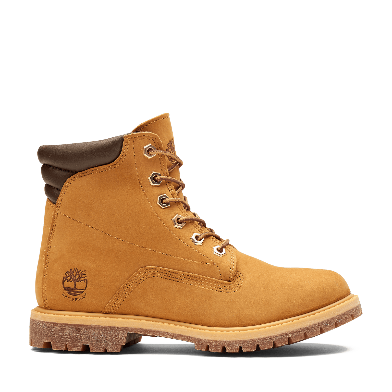 Waterville 6 Inch Lace Up Waterproof Boot Wheat