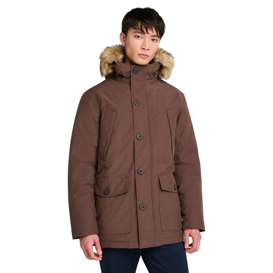 Scar Ridge Waterproof Parka Chocolate Brown