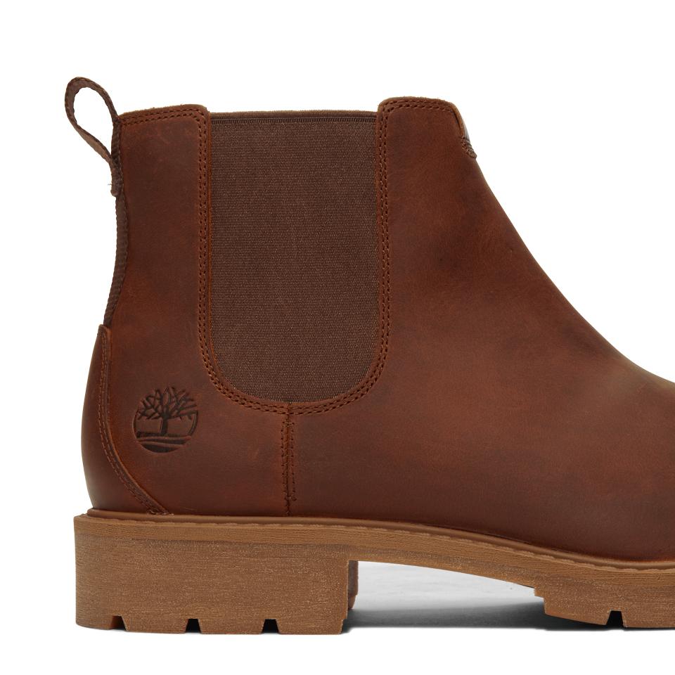 Elmhurst Mid Chelsea Boot Saddle
