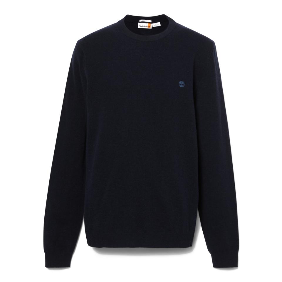 Cohas Brook Merino Crew Sweater Dark Sapphire/Dark Denim