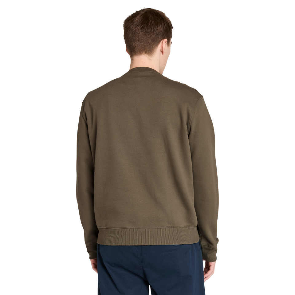 KENNEBEC RIVER Tree Logo Crew Neck Sweatshirt LEAF GREEN