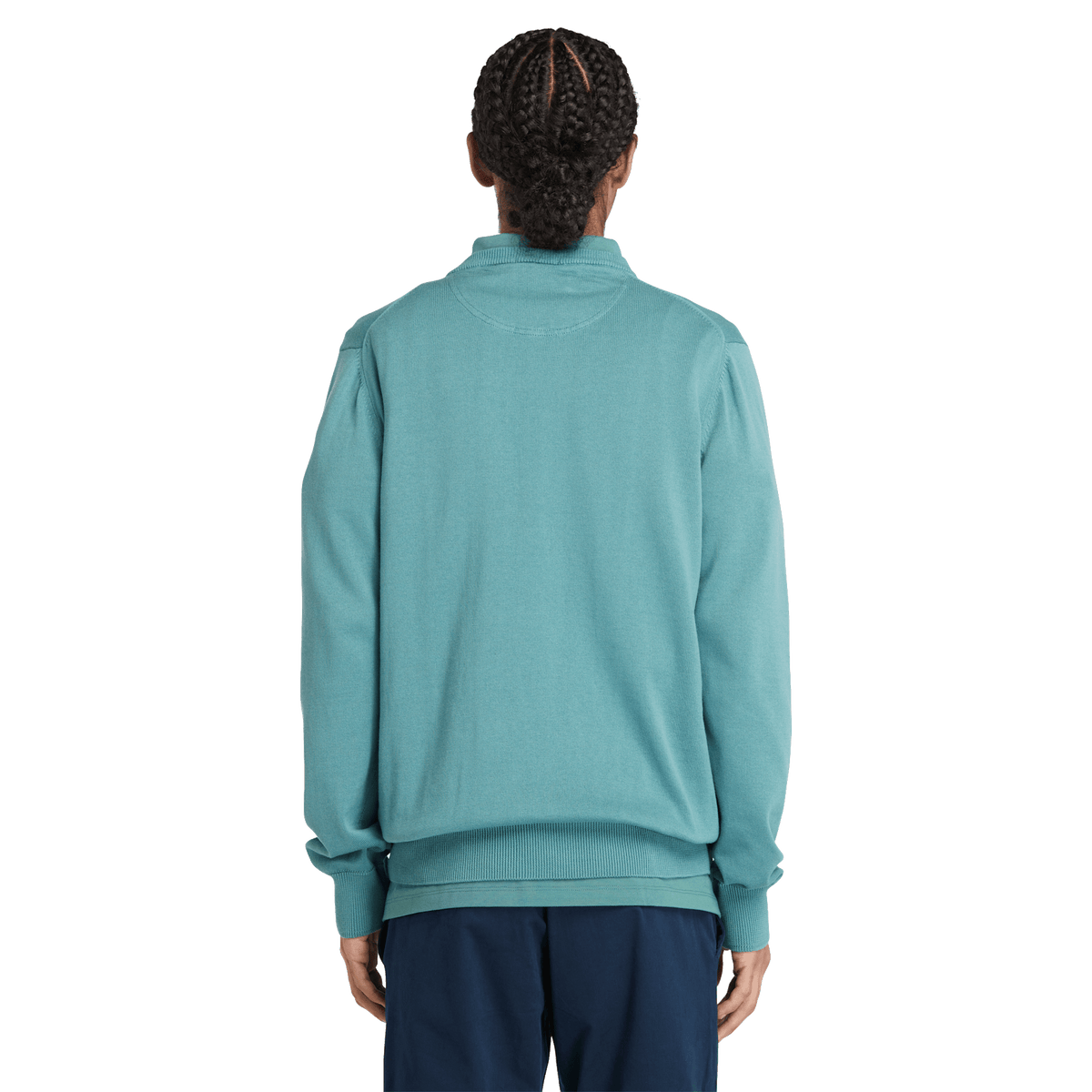 Williams River Cotton Yd Sweater Sea Pine