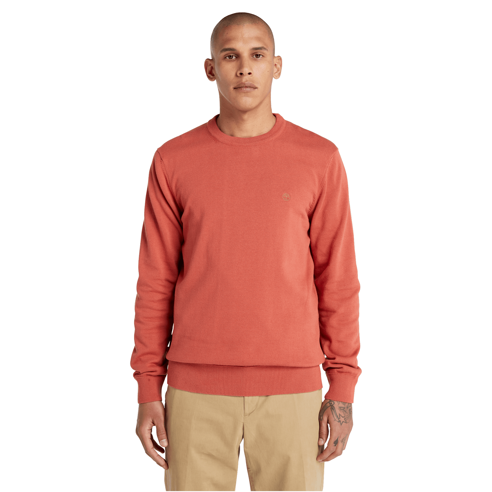 Williams River Cotton Yd Sweater Chili Oil-App