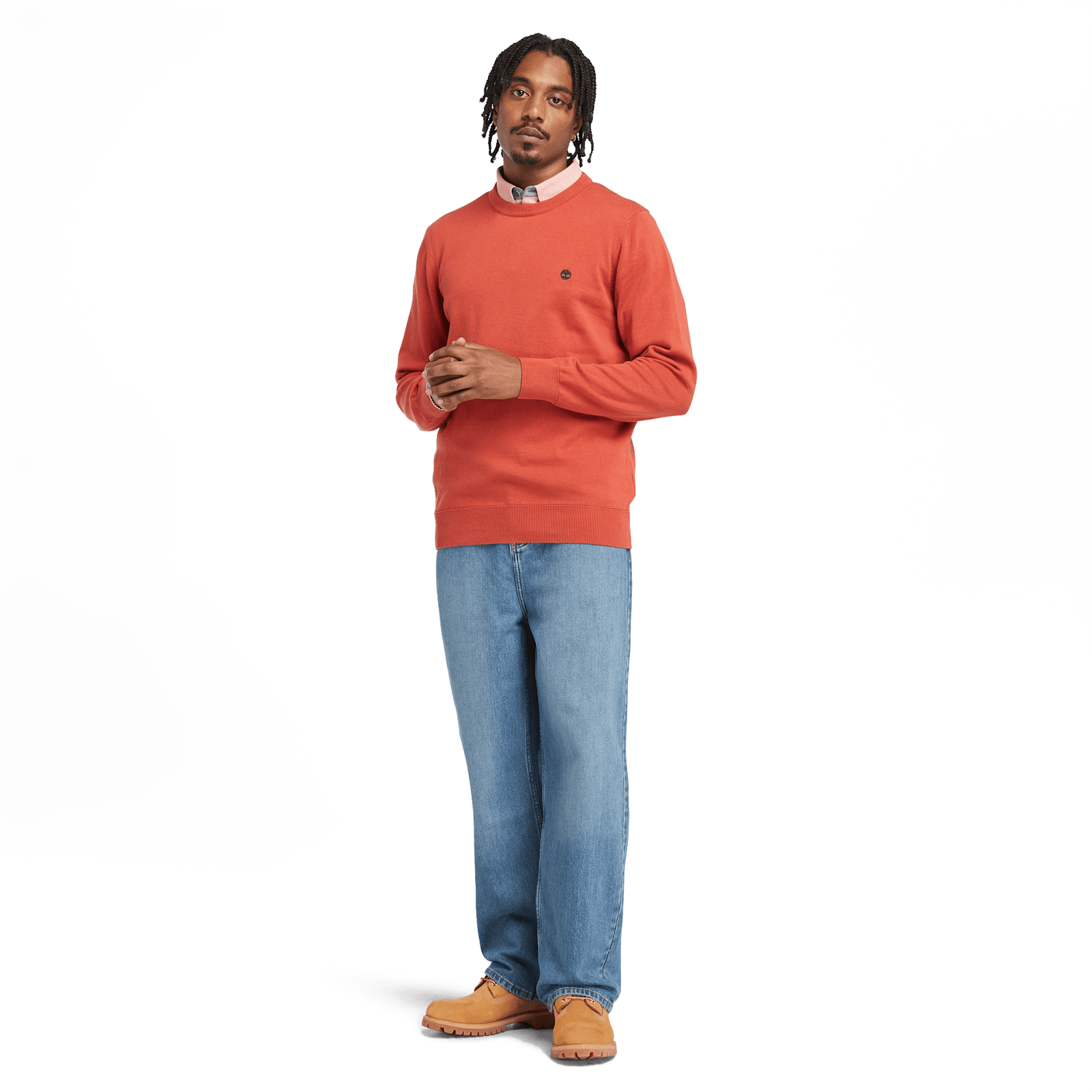 Williams River Cotton Yd Sweater Hot Sauce