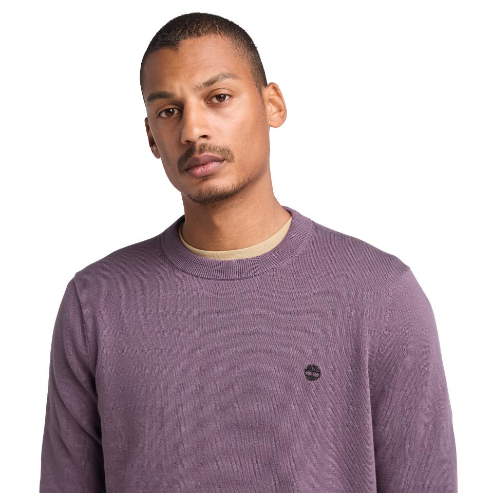 Williams River Cotton Yd Sweater Vintage Violet