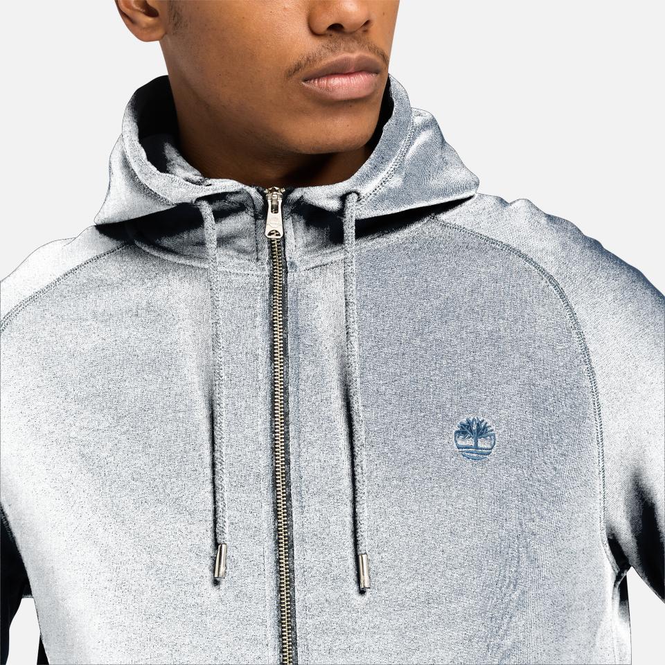 Exeter River Brushed Back Full Zip Hoodie Dark Sapphire/Dark Denim