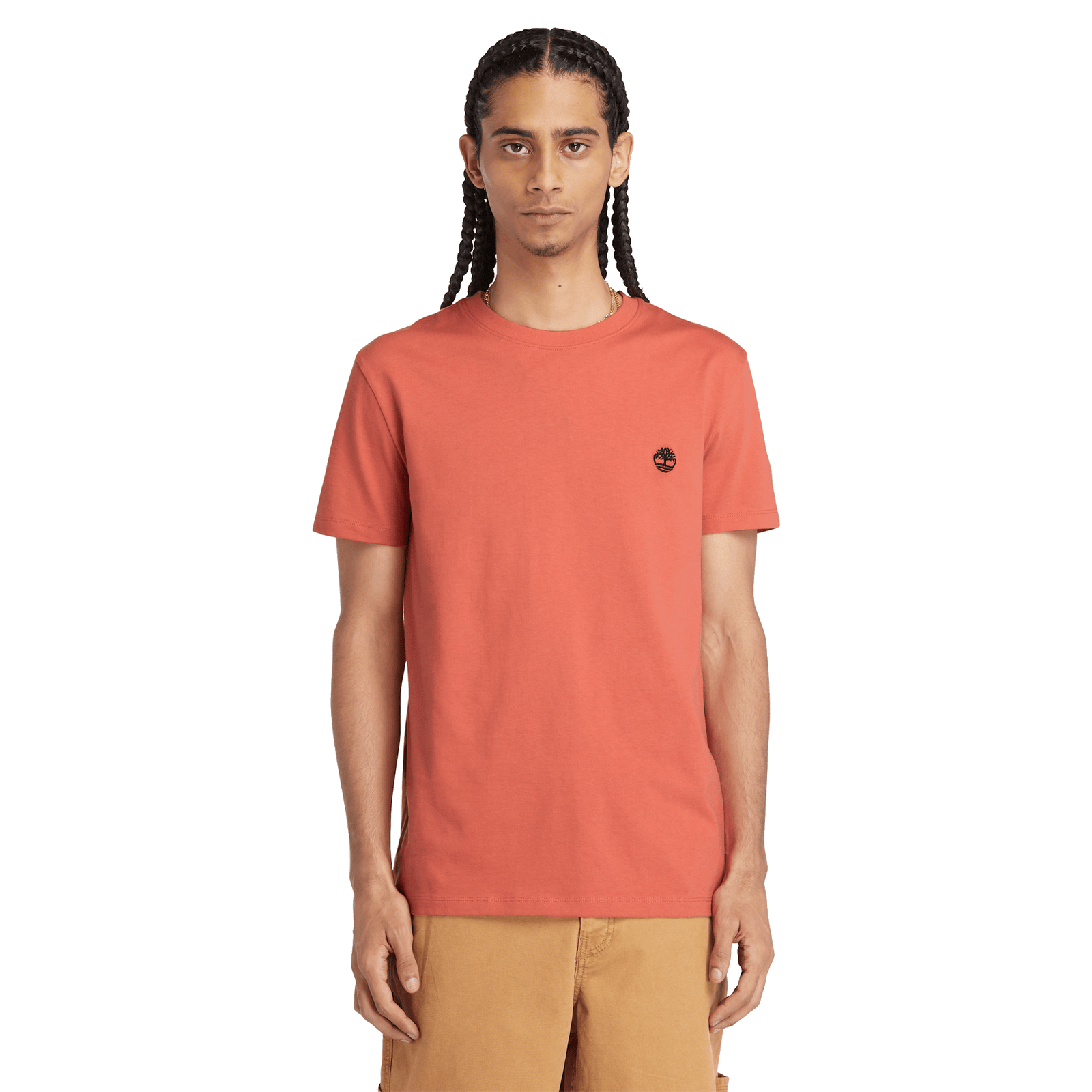 Dunstan River Short Sleeve Tee Burnt Sienna-App