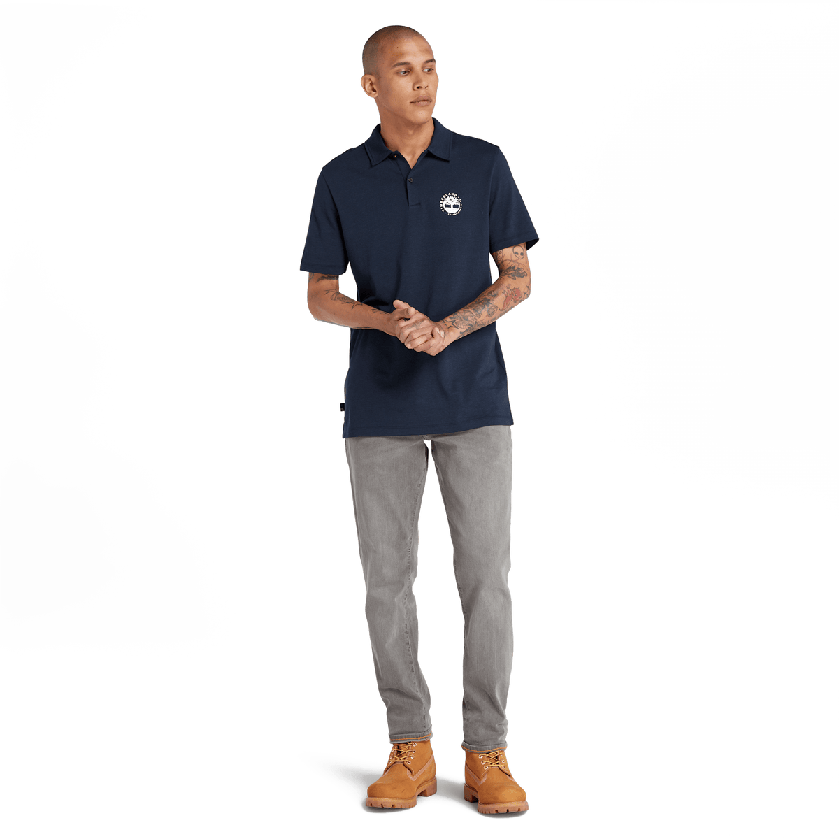 Stretch Black Denim Pant Carbon Grey