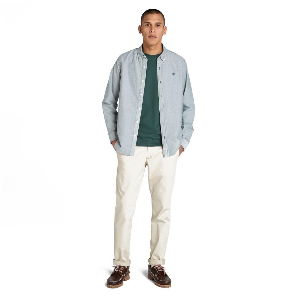 Claremont Twill Chino Pant (Slim) Island Fossil