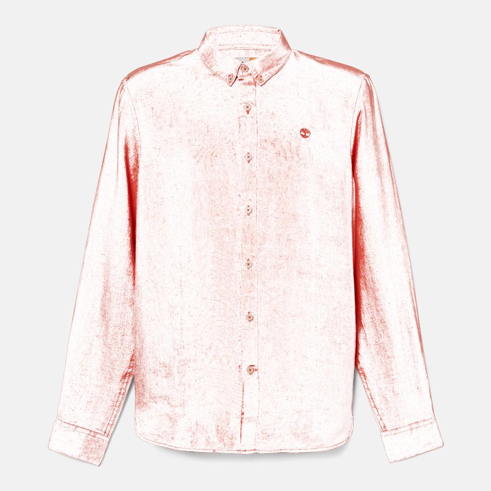 Mill Brook Linen Shirt Burnt Sienna-App