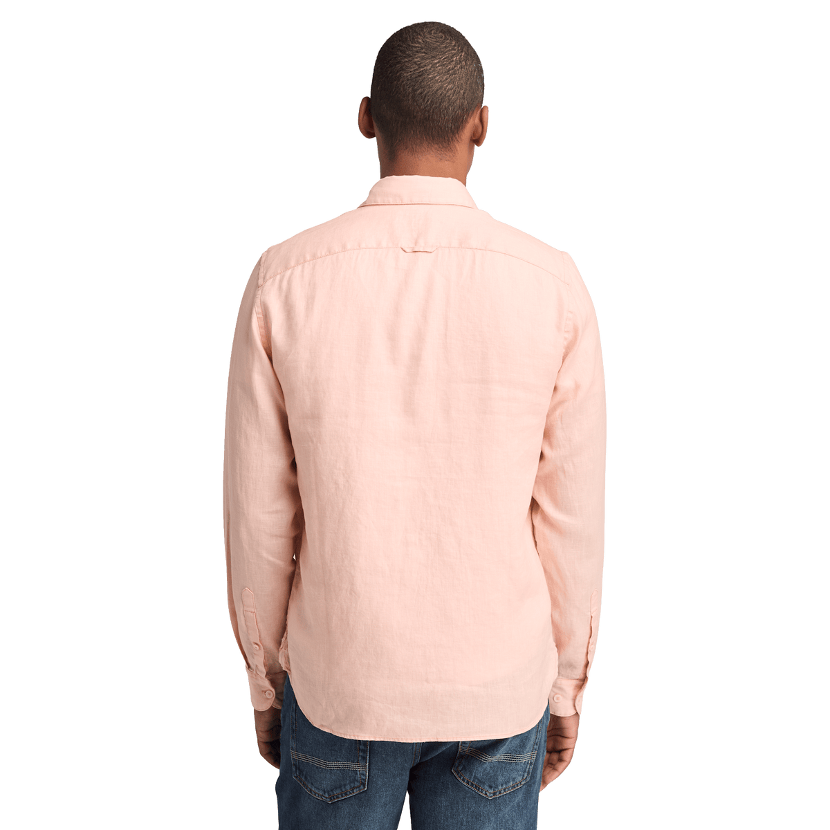 Mill Brook Linen Shirt Tropical Peach