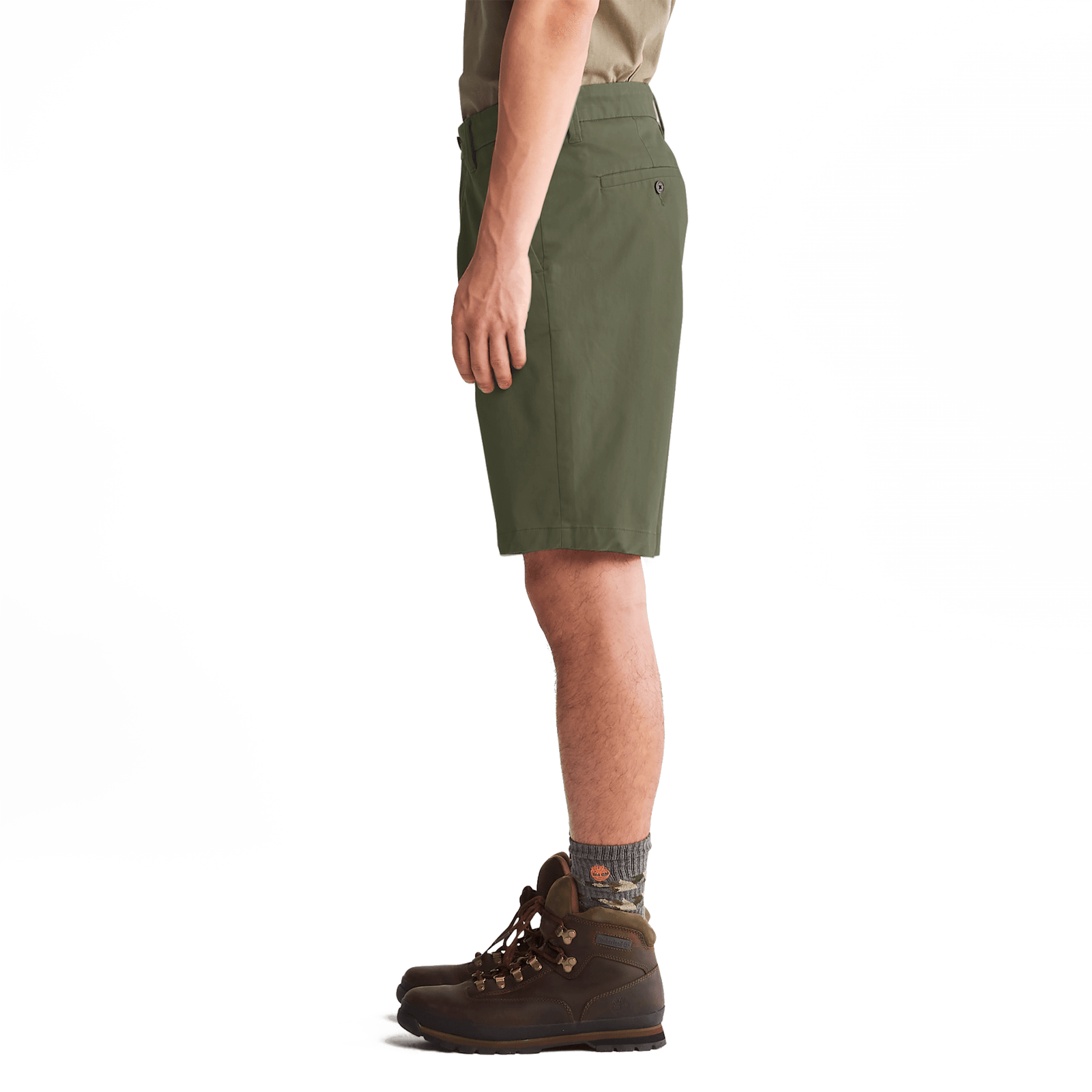 Claremont Twill Chino Short Leaf Green