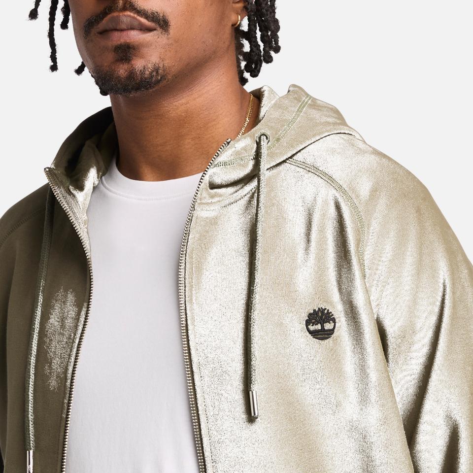 Exeter River Loopback Full Zip Hoodie Leaf Green