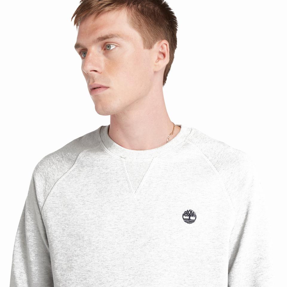 Exeter River Loopback Crew Neck Sweatshirt Medium Grey Heather