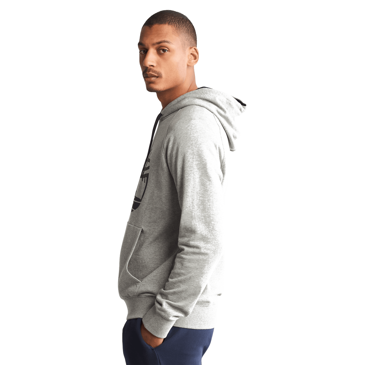 Northwood Tfo Tree Logo Loopback Hoodie Medium Grey Heather