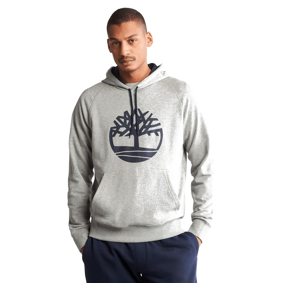 Northwood Tfo Tree Logo Loopback Hoodie Medium Grey Heather