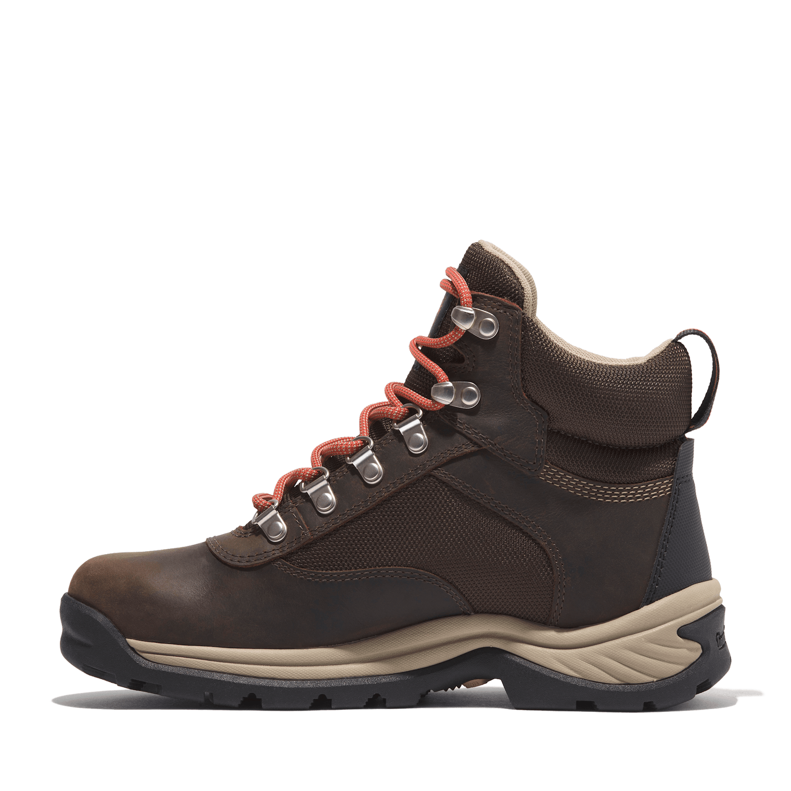 White Ledge Mid Lace Up Waterproof Hiking Boot Chocolate Brown