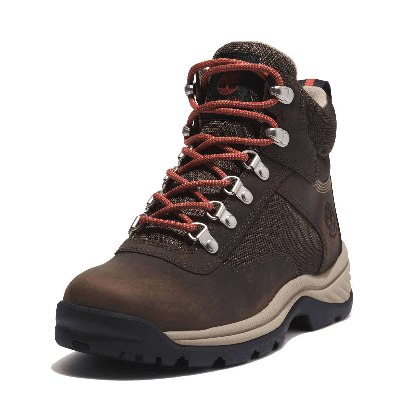 White Ledge Mid Lace Up Waterproof Hiking Boot Chocolate Brown