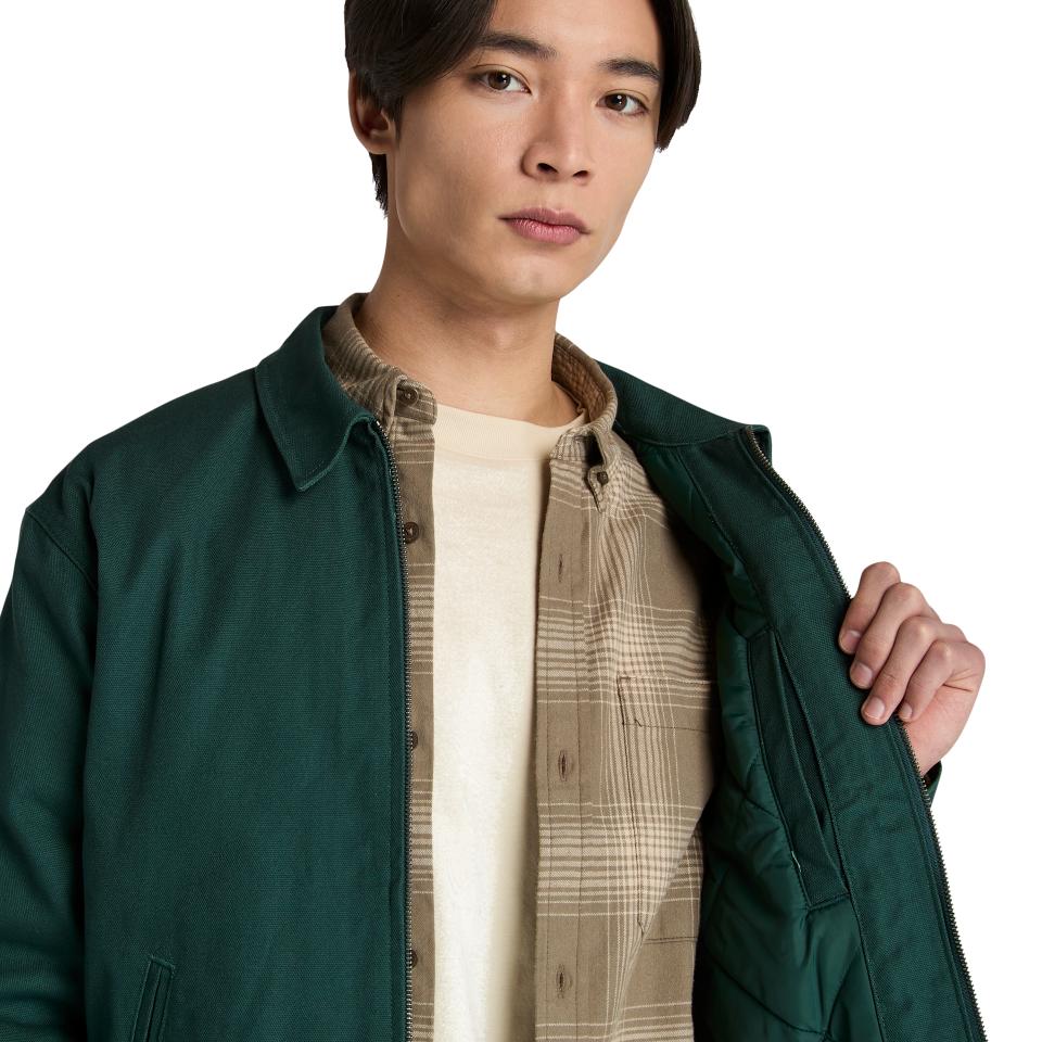 Hollis Insulated Canvas Jacket Green Gables