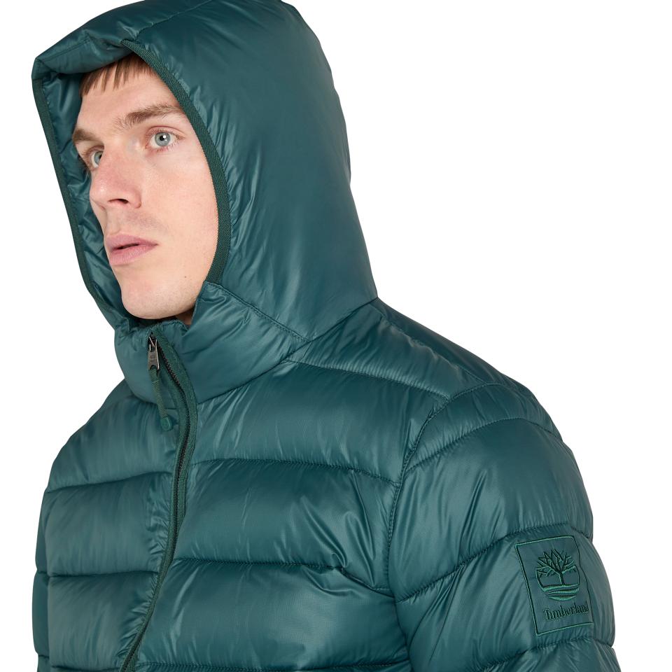 Garfield Durable Water Repellent Puffer Jacket Green Gables