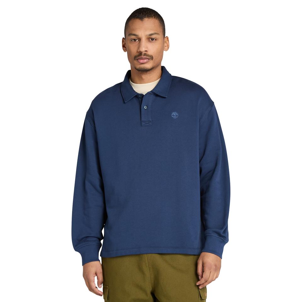 Polo Sweatshirt Peacoat