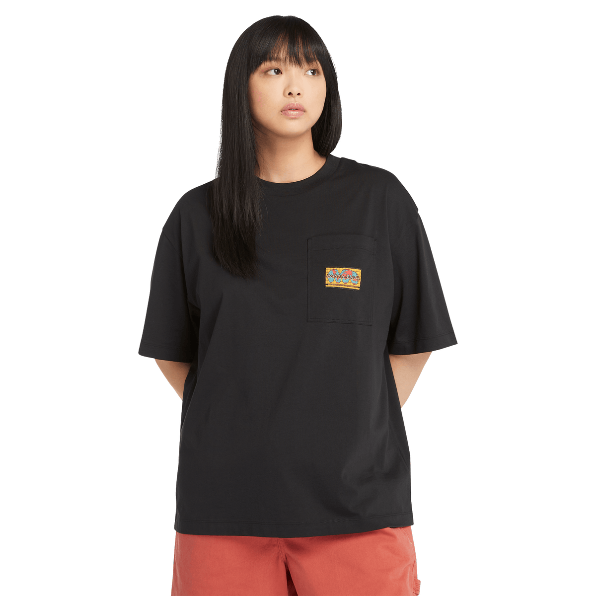 Short Sleeve Pocket Tee Black
