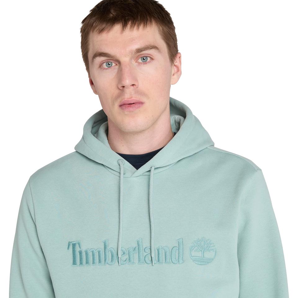 Hampthon Hoodie Silver Blue