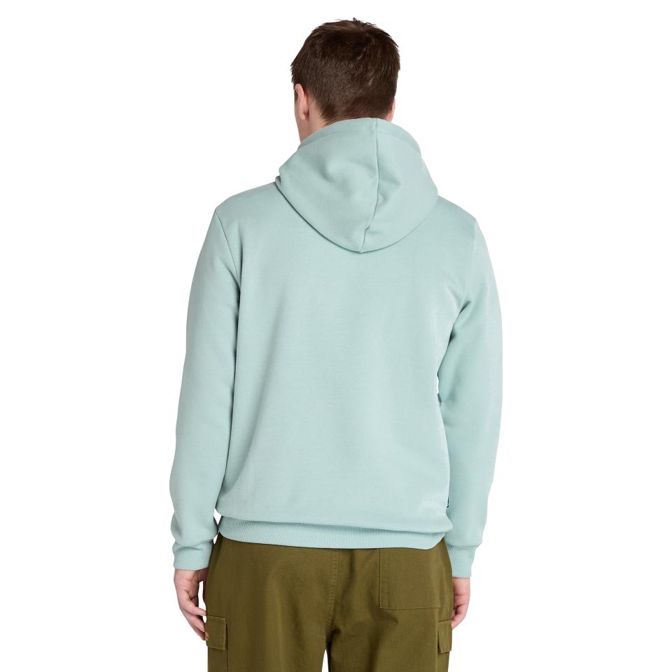 Hampthon Hoodie Silver Blue