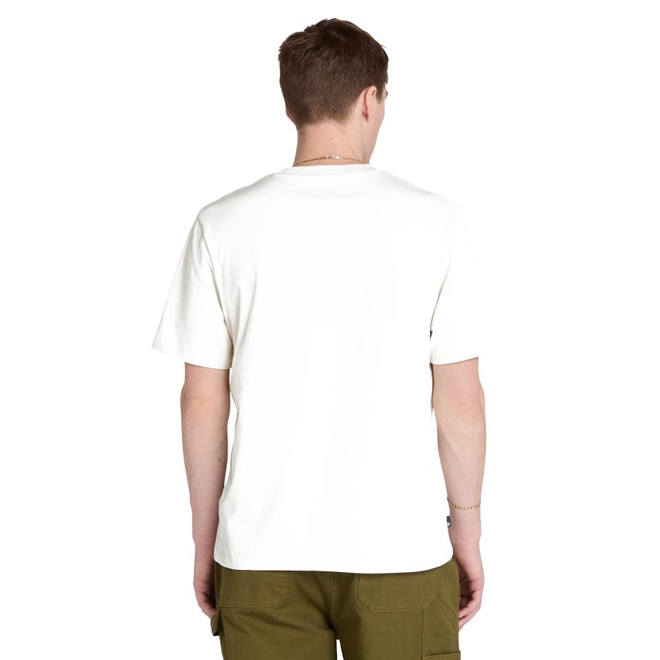 Hampthon Short Sleeve Tee Vintage White