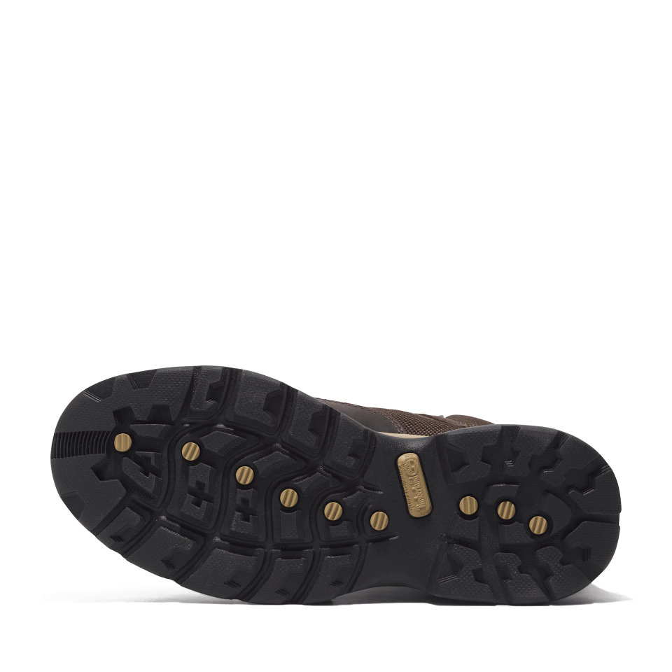 White Ledge Mid Lace Up Waterproof Hiking Boot Chocolate Brown