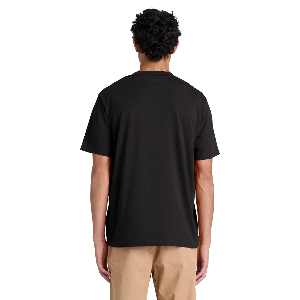 Oyster River Chest Logo Ss Tee (Reg) Black