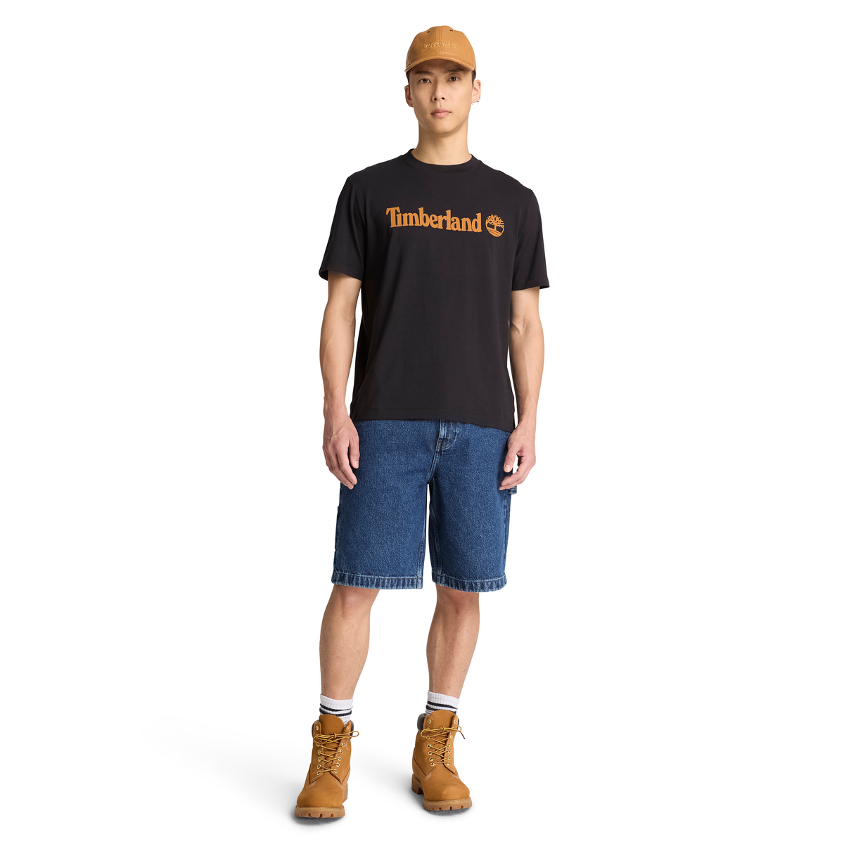 Northwood Linear Logo Ss Tee Black