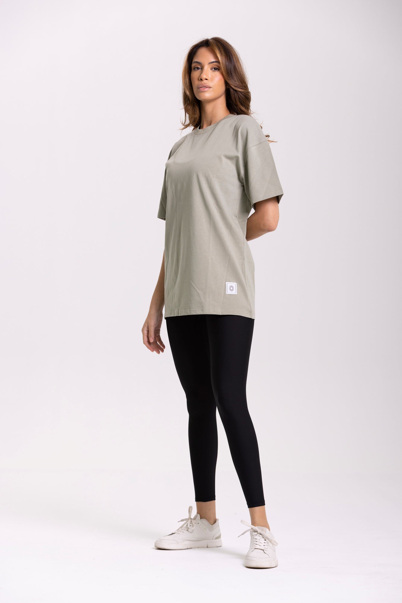 Tee Shirt Oversize  - Gris 
