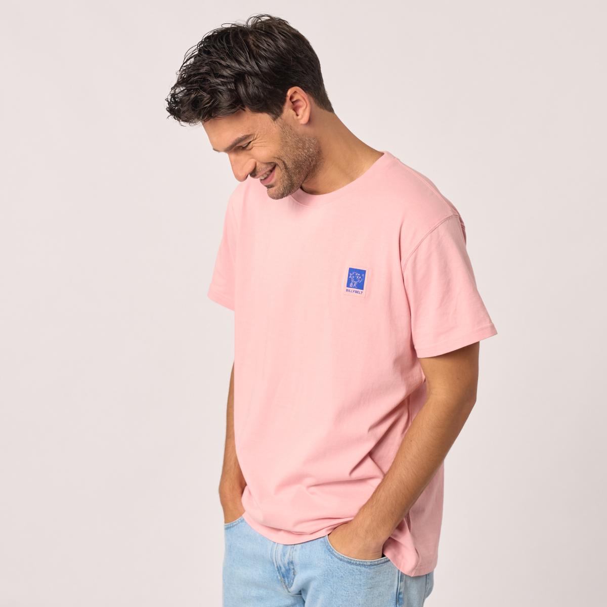 T-shirt en 100% coton bio BILLY - Vert, imprimé Billy