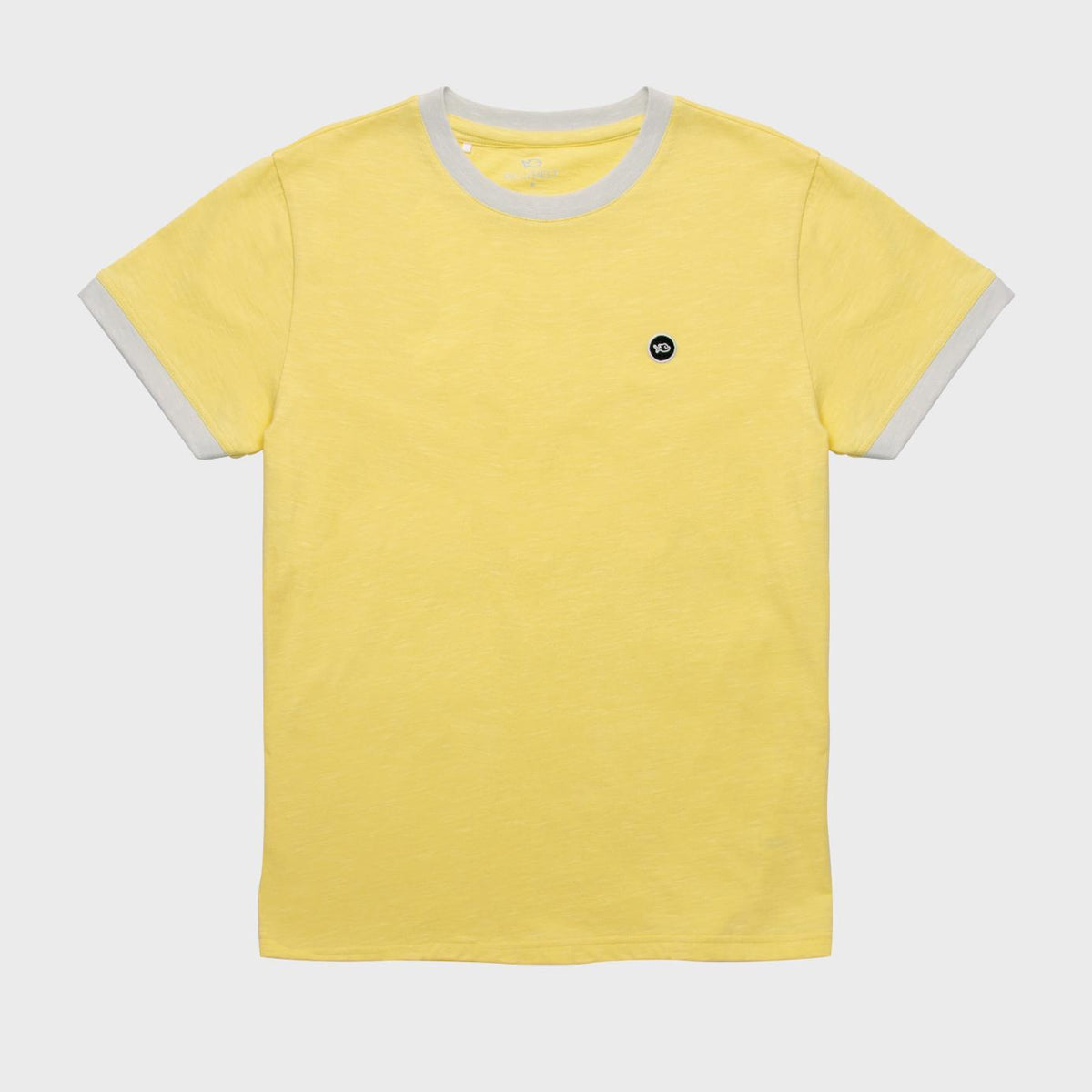 T-shirt en 100% coton bio garment dye - Bleu marine