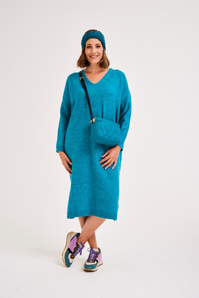 Améline - Robe Maille - Amishas - Soft Water