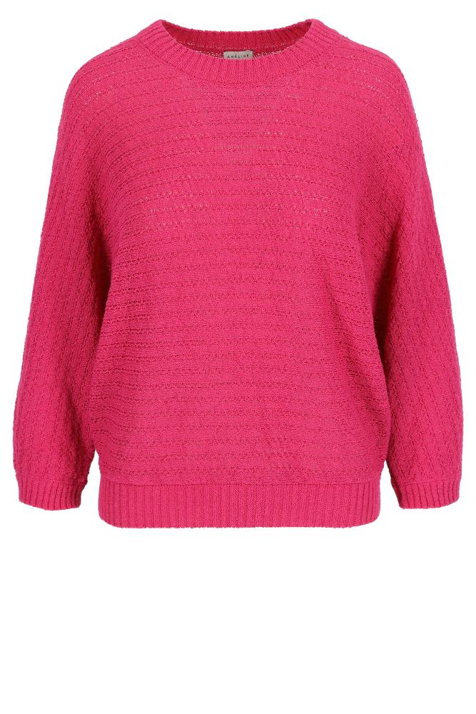 Améline - Pull - Antoinette - Fuchsia Rose