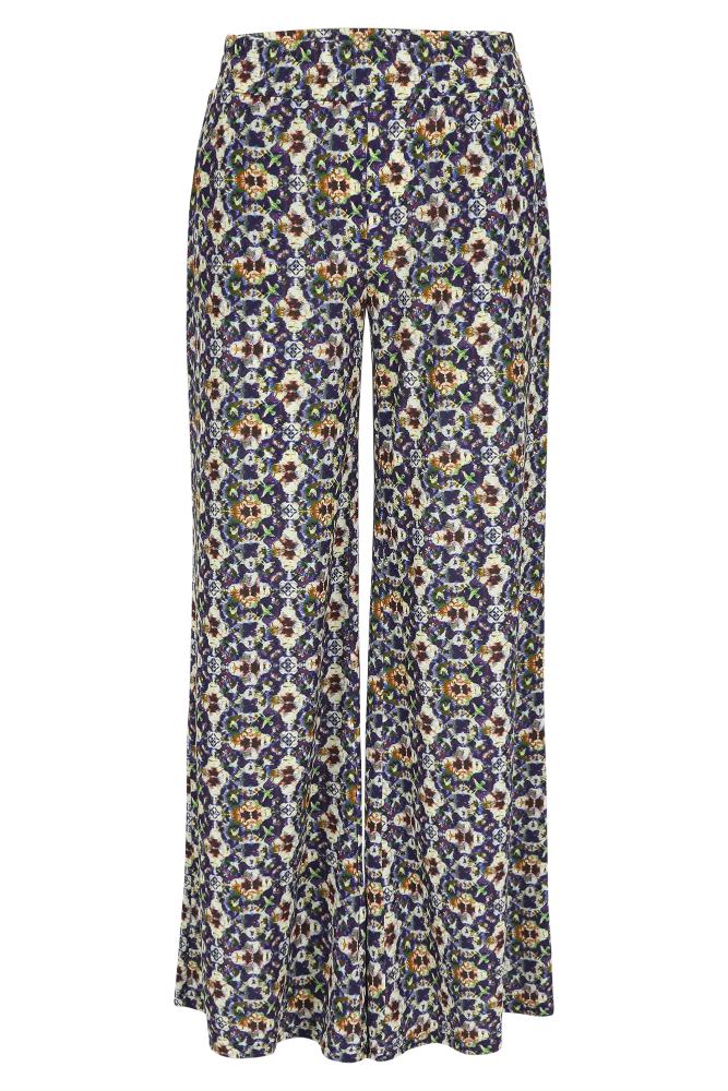 Améline - Pantalon Jersey - Cerella - Purple Coralites