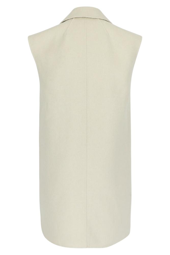 Améline - Blazer Sans Manche - Deta - Black White Simplicity