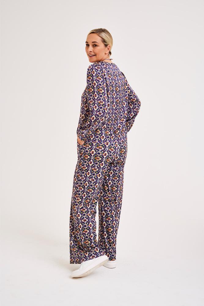 Améline - Blouse - Jolina - Purple Coralites