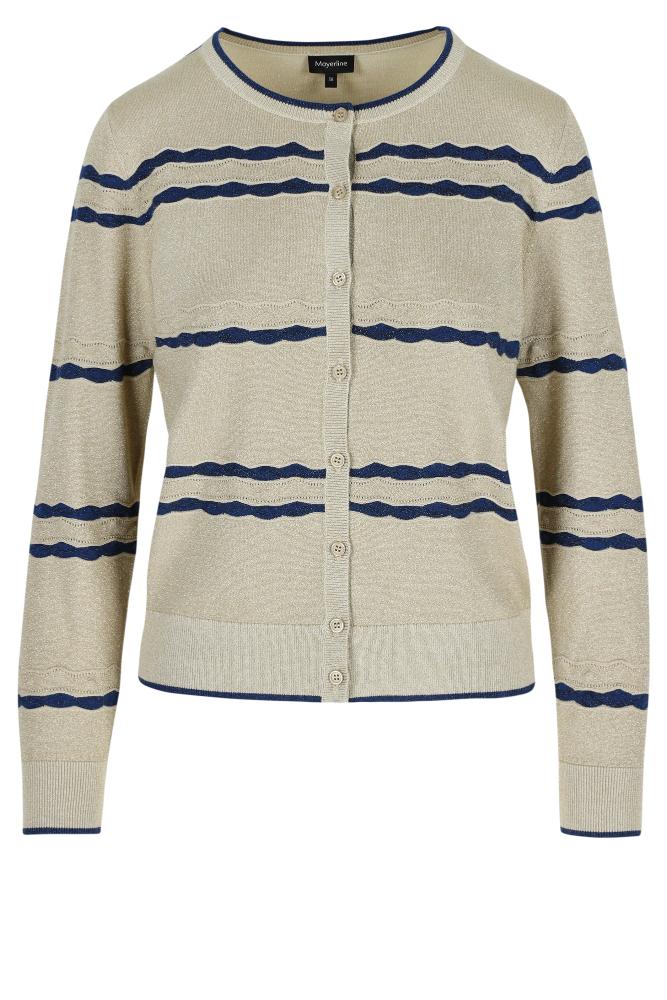 Mayerline - Cardigan Maille - Abeline - Smoke Gray