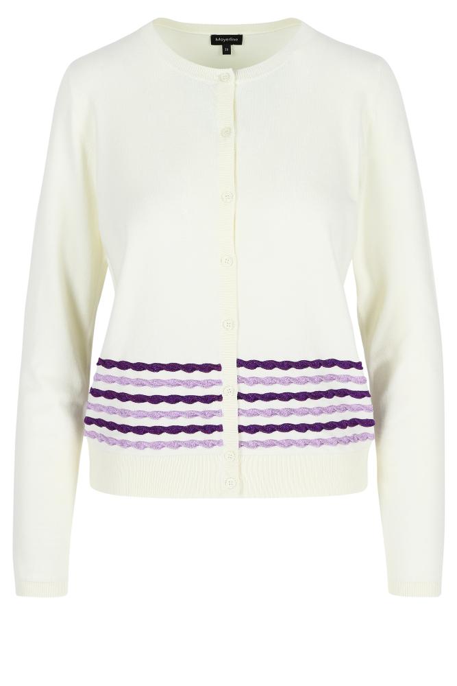 Mayerline - Cardigan Maille - Adana - Phlox
