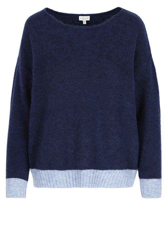 Améline - Pull - Alora - Peacoat