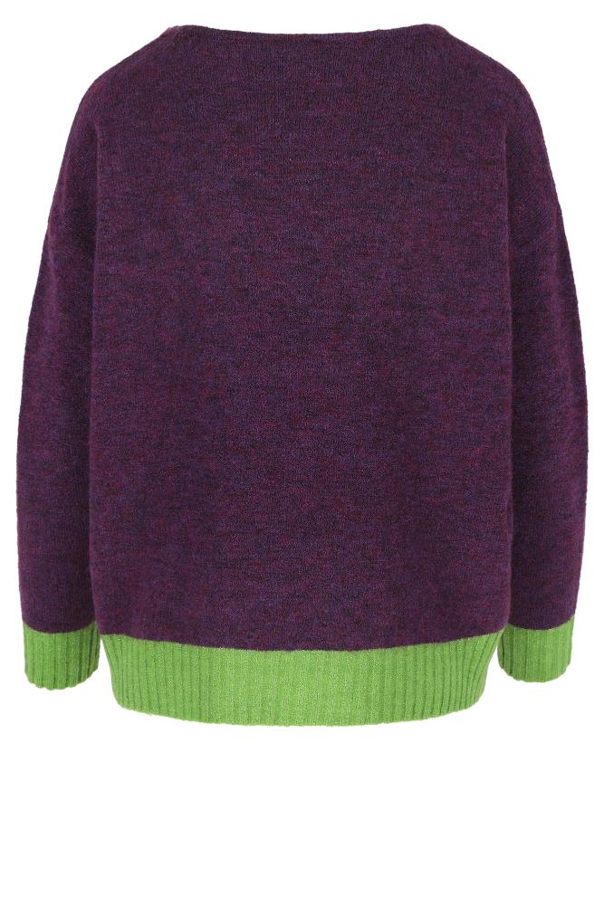 Améline - Pull - Alora - Italian Plum