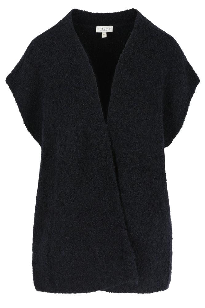 Améline - Cardigan Maille - Amber - Peacoat
