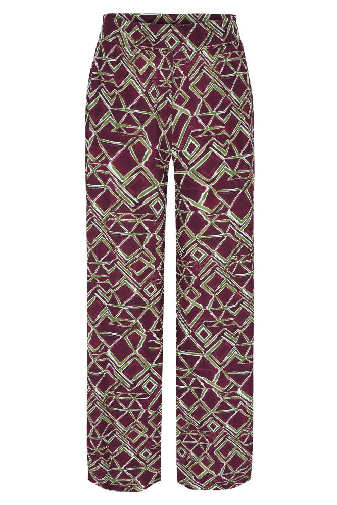 Améline - Pantalon Jersey - Cerella - Magenta Purple